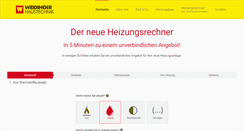 Desktop Screenshot of haustechnik-weidinger.de